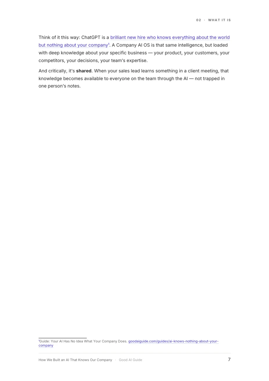 Page 7 du document: 2. What it is